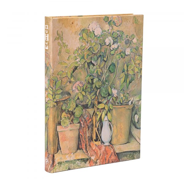 Cezannes Terrakotta-Töpfe und Blumen