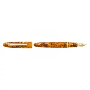 ESTIE HONEYCOMB / PALLADIUM TRIM BALLPOINT PEN