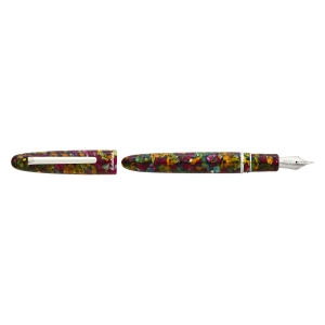 ESTIE BOTANICAL GARDENS / PALLADIUM TRIM FOUNTAIN PEN
EF, F, M, B, Stub 1.1, EF Flex, F Flex, Journaler, Scribe, Needlepoint