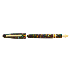 ESTIE BOTANICAL GARDEN / GOLD TRIM BUTTON FILL FOUNTAIN PEN
EF, F, M, B, Stub 1.1, EF Flex, F Flex, Journaler, Scribe, Needlepoint