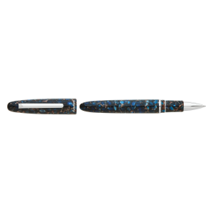 ESTIE NOUVEAU BLUE / PALLADIUM TRIM ROLLERBALL