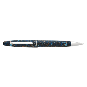 ESTIE NOUVEAU BLUE / PALLADIUM TRIM BALLPOINT PEN