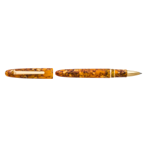 ESTIE HONEYCOMB / GOLD TRIM ROLLERBALL