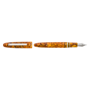 ESTIE HONEYCOMB / PALLADIUM TRIM FOUNTAIN PEN
EF, F, M, B, Stub 1.1, EF Flex, F Flex, Journaler, Scribe, Needlepoint