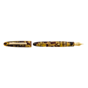 ESTIE TORTOISE / GOLD TRIM FOUNTAIN PEN
EF, F, M, B, Stub 1.1, EF Flex, F Flex, Journaler, Scribe, Needlepoint
