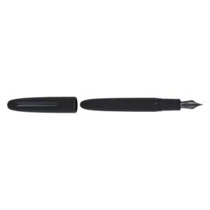 ESTIE RAVEN / BLACK TRIM FOUNTAIN PEN EF, F, M, B, Stub 1.1