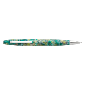 ESTIE SEA GLASS / PALLADIUM TRIM BALLPOINT PEN