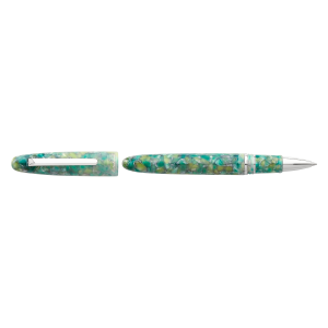 ESTIE SEA GLASS / PALLADIUM TRIM ROLLERBALL
